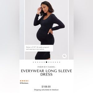 Isabel Maternity Dress Sz L